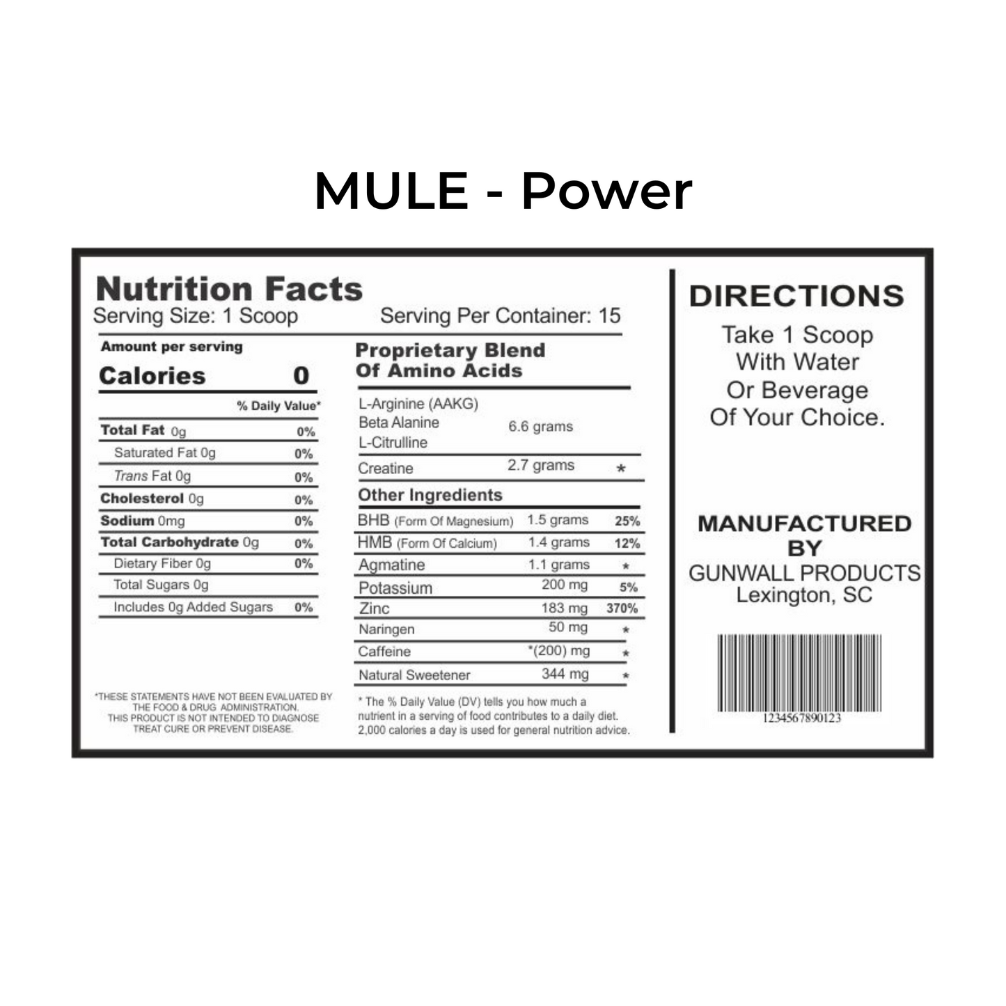 MULE Bundle - LSG, Recovery, Power, Rest & Recover