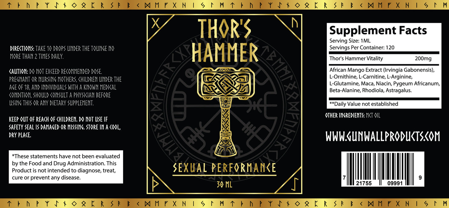 Thor's Hammer - Men's Sexual Performance